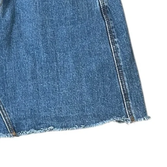 Old Navy Women’s Cotton Denim Mini Skirt Casual Size 6 - Picture 9 of 10
